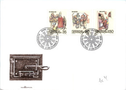 Fürstentum Liechtenstein - Erstausgabebrief 1990 - FDC