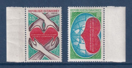 Dahomey - YT N° 303 Et 304 ** - Neuf Sans Charnière - 1971 - Benin – Dahomey (1960-...)