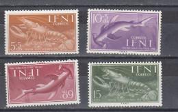 Ifni - 1954 - Sea Creatures - MNH Set (e-15) - Ifni