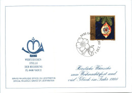 Fürstentum Liechtenstein - Erstausgabebrief 1997 - FDC