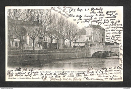 70 - SAINT-LOUP - Centre Et Pont Sur La Semouse - 1901 - Saint-Loup-sur-Semouse