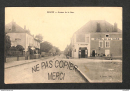 71 - DIGOIN - Avenue De La Gare (peu Courante) - Digoin