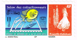 NOUVELLE CALEDONIE NEW CALEDONIA Timbre A Moi Personnalis Public YT 1207 TPNC25 Salon Noumea Poisson  2014 Ramon Neuf B - Unused Stamps