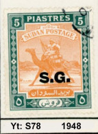 Sudan, Postman With Dromedary, (Sudanese Government) Nr. S78 - Soudan (1954-...)