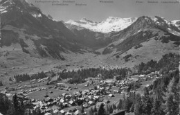 CPA/CPSM-Suisse- ADELBODEN, Talabschluss Mit Boden U. Wildstrubel * 2 Scans - Adelboden