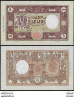 1944 Italia Lire 1.000 Grande M FDS Rif. BI 49A - Andere & Zonder Classificatie