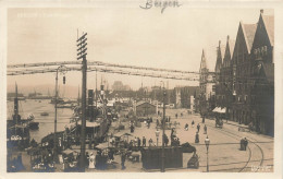 ALLEMAGNE - Bergen - Vue Sur Le Port - Animé - Carte Postale Ancienne - Bergen