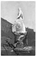 P3043 - ITALIA GENOVA SARZANA, MONUMENTO A GARIBALDI , CARTOLINA RACCOMANDATA, FIRMATA DALL’AUTORE . - 1946-60: Oblitérés