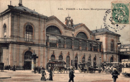 75 - PARIS / LA GARE MONTPARNASSE - Pariser Métro, Bahnhöfe