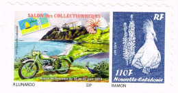 NOUVELLE CALEDONIE NEW CALEDONIA Timbre A Moi Personnalis Public YT 1237B TPNC30 Salon Noumea Moto  2015 Ramon Neuf B - Unused Stamps