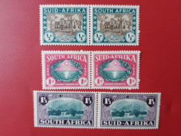 UNION  250TH ANNIVERSARY OF HUGUENOT LANDING SET SACC 61-63 MNH 1939 - Unused Stamps