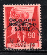 Switzerland, OMS, WHO, Used, 1948, Michel 18 - OMS