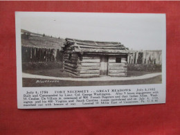 Uniontown, Pennsylvania, Fort Necessity Great Meadows     Ref 6390 - Autres & Non Classés