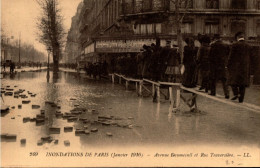 PARIS INODATION CRUE DELA SEINE - Inondations De 1910