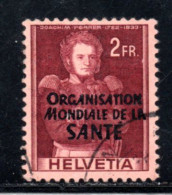 Switzerland, OMS, WHO, Used, 1948, Michel 22 - OMS