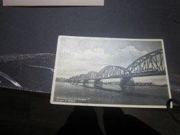 Pancevacki Most Kod Beograda Bridge On Bridge Train Old Postcards - Servië