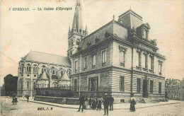 51 - Epernay - Caisse D'Epargne - Animée - Correspondance - CPA - Voyagée En 1919 - Voir Scans Recto-Verso - Epernay