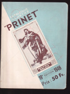 Prinet - Catalogue Illustré - 19e édition - 1946 - Belgique