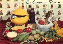 Recettes De Cuisine - Soupe Au Pistou - Gastronomie - CPM - Voir Scans Recto-Verso - Ricette Di Cucina