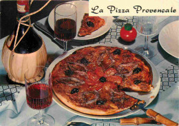 Recettes De Cuisine - Pizza Provencale - Gastronomie - CPM - Voir Scans Recto-Verso - Recettes (cuisine)