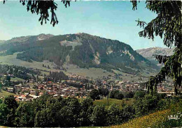 74 - Mégève - Vue D'ensemble Et Rochebrune - CPM - Voir Scans Recto-Verso - Megève