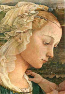Art - Peinture Religieuse - Filippo Lippi - La Sainte Vierge Qui Adore L'Enfant - Firenze - Galleria Uffizi - Timbre - C - Quadri, Vetrate E Statue