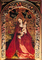 Art - Peinture Religieuse - Martin Schongauer - La Vierge Au Buisson De Roses - Colmar - Cathédrale Saint Martin - Carte - Quadri, Vetrate E Statue