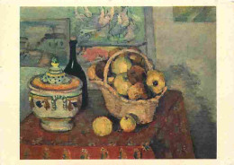 Art - Peinture - Paul Cézanne - Nature Morte à La Soupière - CPM - Voir Scans Recto-Verso - Pintura & Cuadros