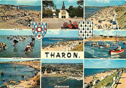 44 - Tharon Plage Saint Michel Chef Chef - Multivues - Blasons - Plage - Bateaux - Carte Neuve - CPM - Voir Scans Recto- - Saint-Michel-Chef-Chef