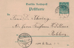Grabow 1893 > Schering Perleburg - Cartes Postales