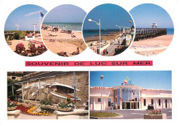 14 - Luc Sur Mer - Multivues - Scènes De Plage - Casino - CPM - Carte Neuve - Voir Scans Recto-Verso - Luc Sur Mer