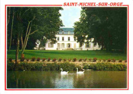 91 - Saint Michel Sur Orge - Nouvelle Mairie Avec Parc - CPM - Voir Scans Recto-Verso - Saint Michel Sur Orge