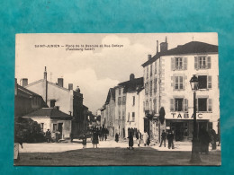 87/ Saint Junien Place De La Bascule Et Rue Defaye - Saint Junien