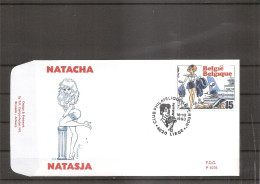 Belgique  - BD - Natacha ( 2528 Sur  FDC  à Voir) - 1991-2000