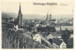Esslingen A.N. / Germany: Partial View - Church (Vintage PC 1912) - Esslingen