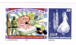 NOUVELLE CALEDONIE NEW CALEDONIA Timbre A Moi Personnalis Public YT 1276A TPNC36 Salon Paris Nautile 2015 Ramon Neuf B - Unused Stamps