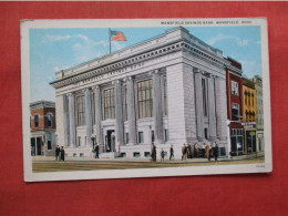 Savings Bank. Mansfield  Ohio >       Ref 6391 - Autres & Non Classés