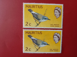 MAURITIUS 1965 - SG 317 - QE 2c DEFINITIVE WITH VARIETY --PARTLY MISSING BRANCH MLH - Maurice (...-1967)
