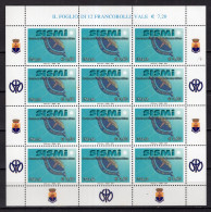 A1528 - ITALIA MINIFOGLIO Ss N°9/10 ** SISMI ( Registered Shipment Only ) - Blocks & Kleinbögen