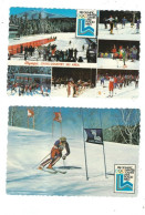 2 POSTCARDS   1980  LAKE PLACID GAMES - Giochi Olimpici
