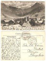 BERNE - ADELBODEN Und WILDSTRUBEL - Posted To Finland 1906 - SWITZERLAND - - Adelboden