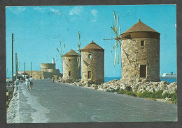 The WINDMILLS - RHODES - GREECE - Grecia