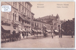 ROUMANIE- BUCURESTI- BUKAREST- VIKTORIA-STRASSE - Roumanie