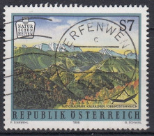 NATIONALPARK KALKALPEN 1998 Cachet Werfenweng - Used Stamps