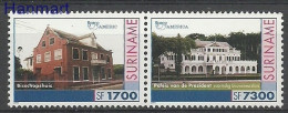 Suriname 2001 Mi 1789-1790 MNH  (ZS3 SRNpar1789-1790) - Schlösser U. Burgen