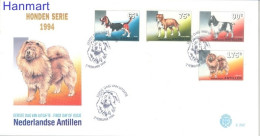 Netherlands Antilles 1994 Mi 794-797 FDC  (FDC ZS2 DTA794-797) - Hoftiere