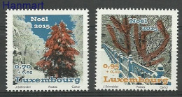 Luxembourg 2015 Mi 2069-2070 MNH  (ZE3 LXB2069-2070) - Trees
