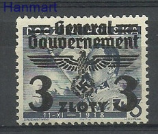 Poland, German Occupation In WWII 1940 Mi 29 MNH  (LZE5 GGB29) - Militares