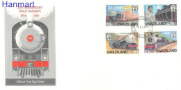 Swaziland 1984 Mi 466-469 FDC  (FDC ZS6 SWZ466-469) - Other & Unclassified