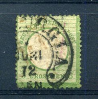 Deutsches Reich - Mi 2 - Gest / Obl -- Gedünnt - Used Stamps